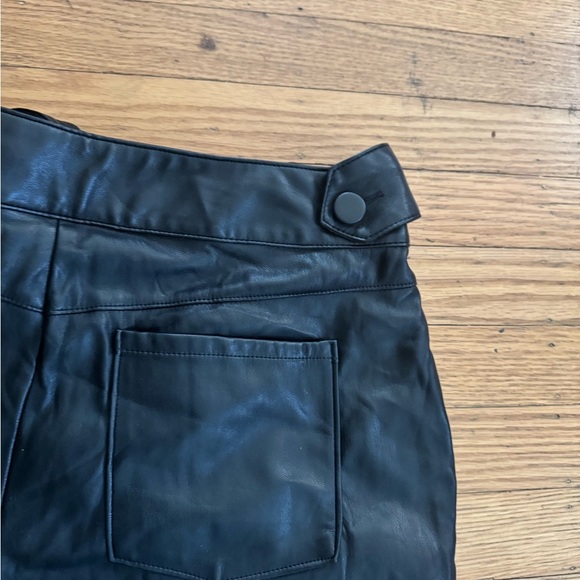 Ryegrass Belted Faux Leather Women's Pants Size 6 NWT Casual, Fall, Quiet Luxury - Picture 12 of 16